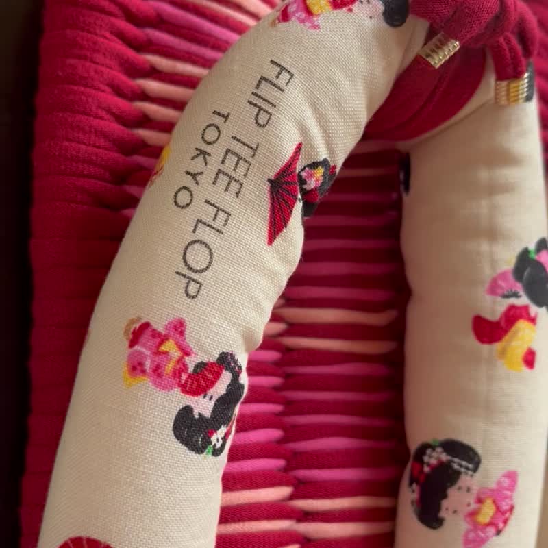 FLIP TEE FLOP】24cm 布ぞうり レッド【No.268】 - ショップ