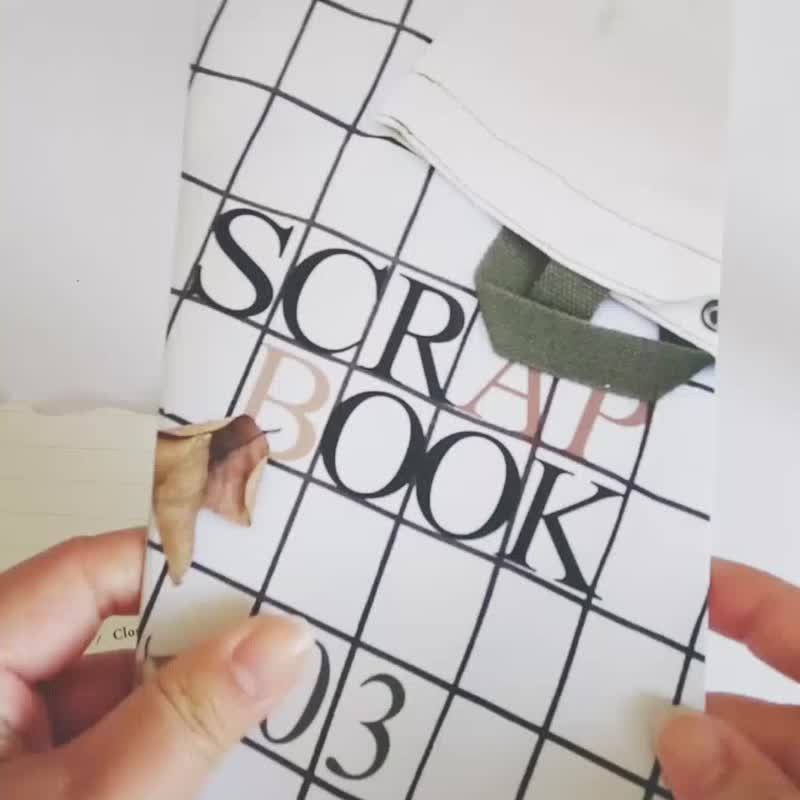 SCRAP BOOK 零碎誌 拼貼本 混和本 - 筆記本/手帳 - 紙 