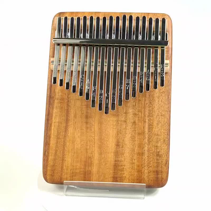相思木拇指琴/17音拇指琴/KALIMBA - 吉他/樂器 - 木頭 咖啡色
