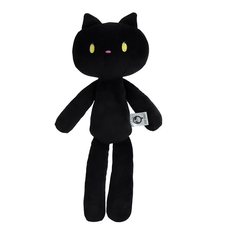 BEANIE KITTIE Beanie Black Cat Plush Doll - Kids' Toys - Polyester 