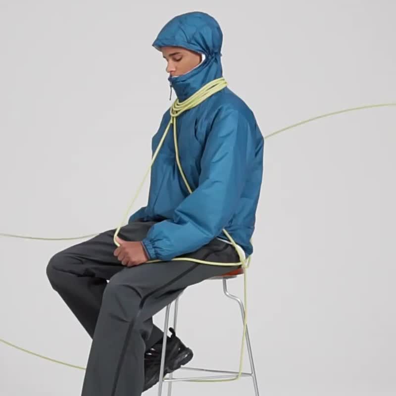 Unisex reversible functional jacket 3M Thinsulate paper-feel technical fabric - เสื้อโค้ทผู้ชาย - วัสดุอื่นๆ หลากหลายสี