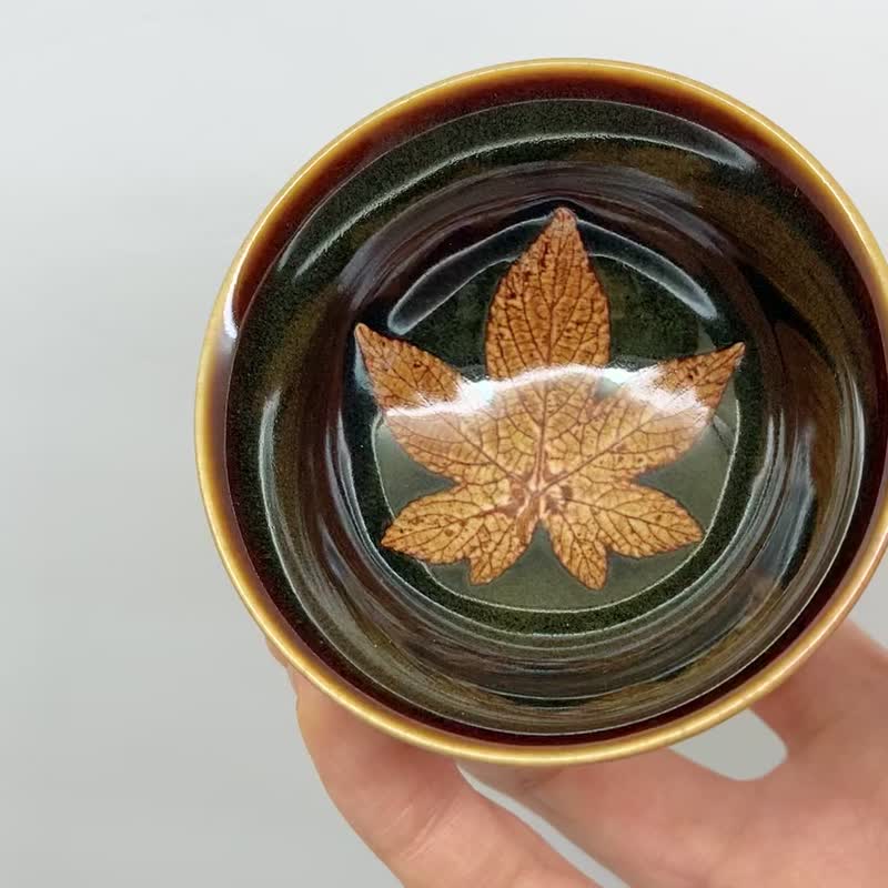 木葉杯 迷你杯 60ml 邱毓寧 鶯歌 B9-03 - 茶壺/茶杯/茶具 - 瓷 多色