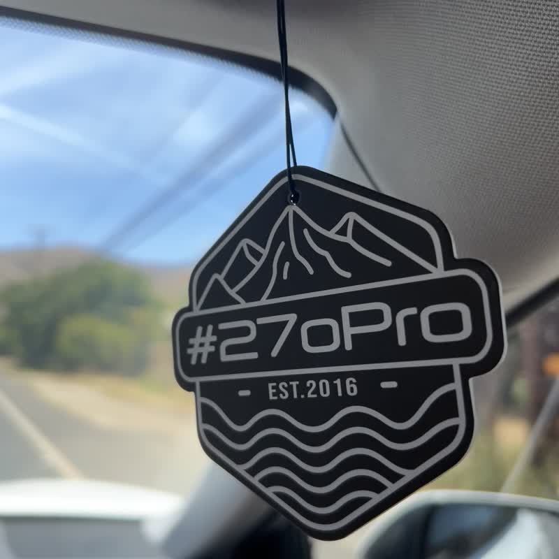 #270Pro - 山海之間 香氛片居家香氛 衣物香氛 車用香氛 除臭片 - 香氛/精油/擴香 - 紙 黑色