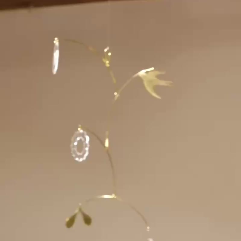 恬日 - 壓克力平衡掛飾 五件組 - 擺飾/家飾品 - 壓克力 金色
