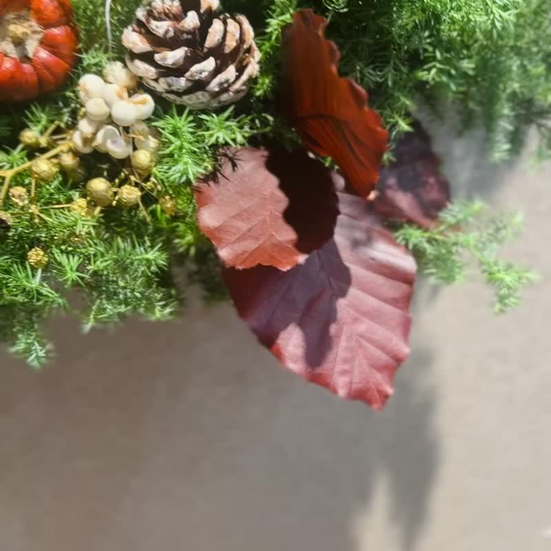 Fresh cedar Christmas wreath (30cm) - Dried Flowers & Bouquets - Plants & Flowers Green