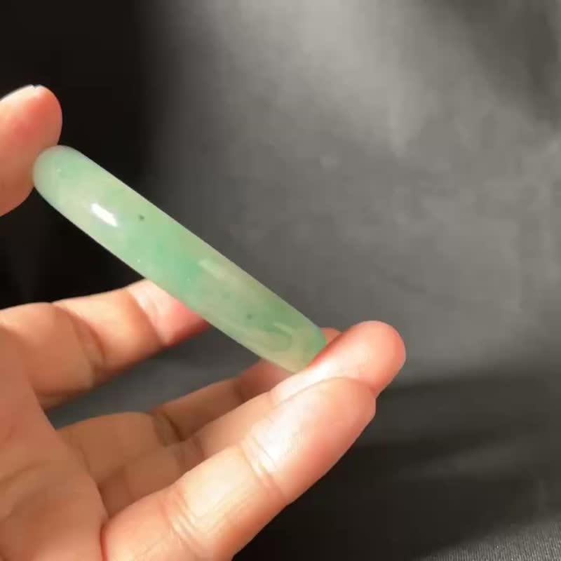 非洲翠手鐲 2504 #17.7 - 手鍊/手環 - 玉石 綠色