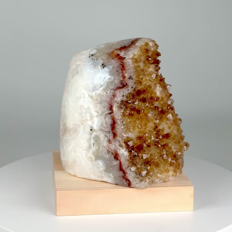 巴西黃水晶鎮 411331 - 擺飾/家飾品 - 水晶 黃色
