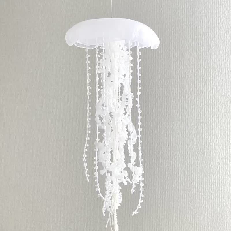 海水晶水母  size:S   White  (1pc) - 擺飾/家飾品 - 其他材質 白色