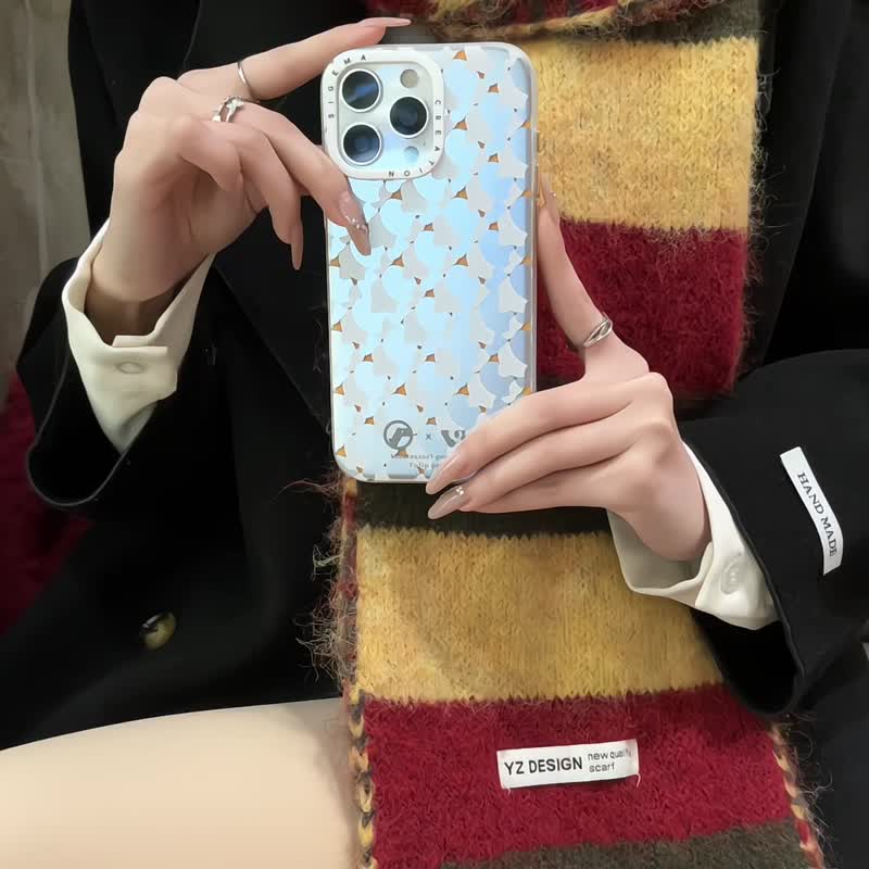【隱藏式磁吸】Wendy鋁合金按鍵全磨砂防摔防刮iPhone16pro-16pm - 手機殼/手機套 - 塑膠 白色
