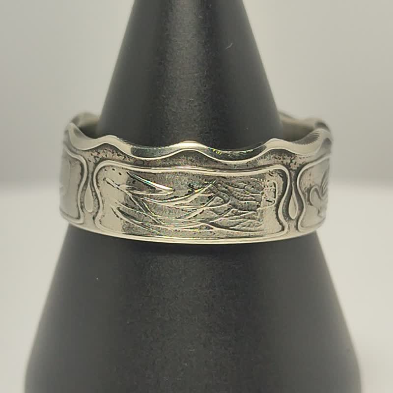 Tanzania Coin Ring 5 senti 1966-1984 coin rings for men coin rings for women - 戒指 - 其他金屬 