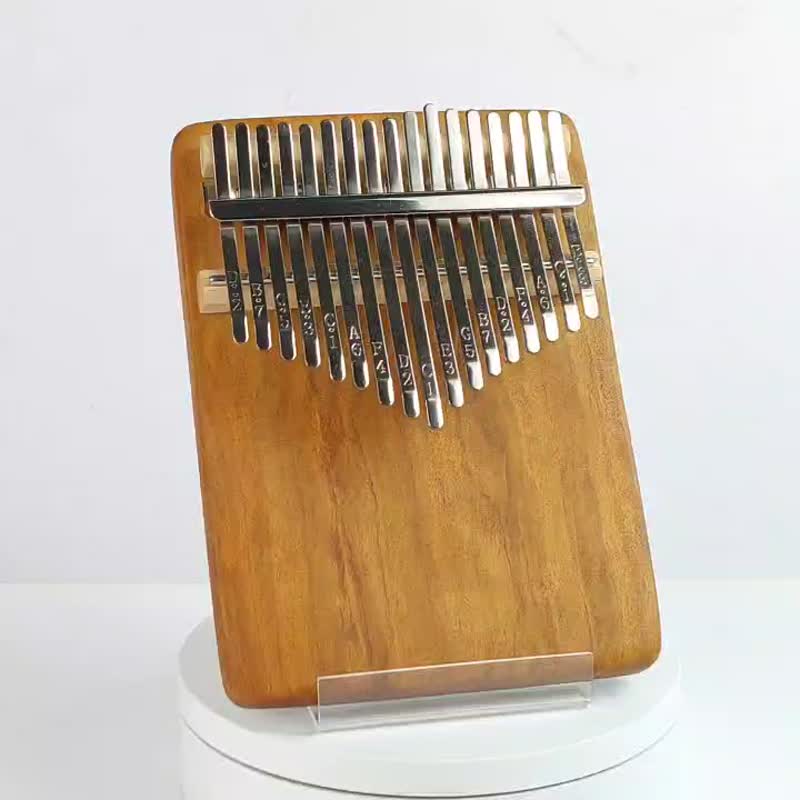 Solomon cypress thumb piano/17 tone single board thumb piano/KALIMBA - Guitars & Music Instruments - Wood Gold