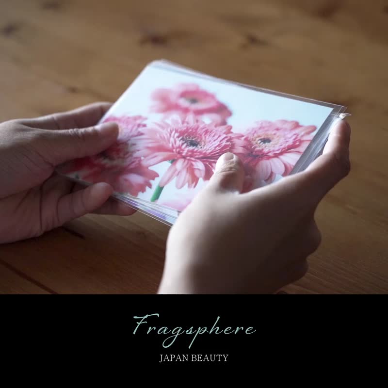 Fragsphere 思いを彩る 花のレターセット 彩華 封筒付き お花10種10枚セット ハガキサイズ 日本製 FLP-002B - 卡片/明信片 - 紙 