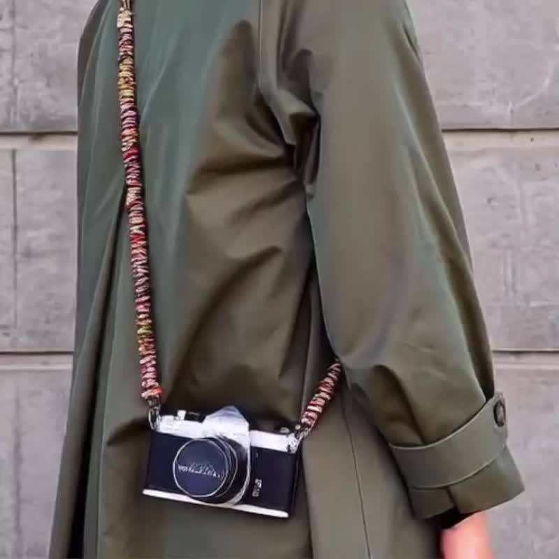 ネイティブカメラストラップ/相機背帶/ベルト 保護套 蘋果錶帶 贈り物 - 相機背帶 - 棉．麻 多色