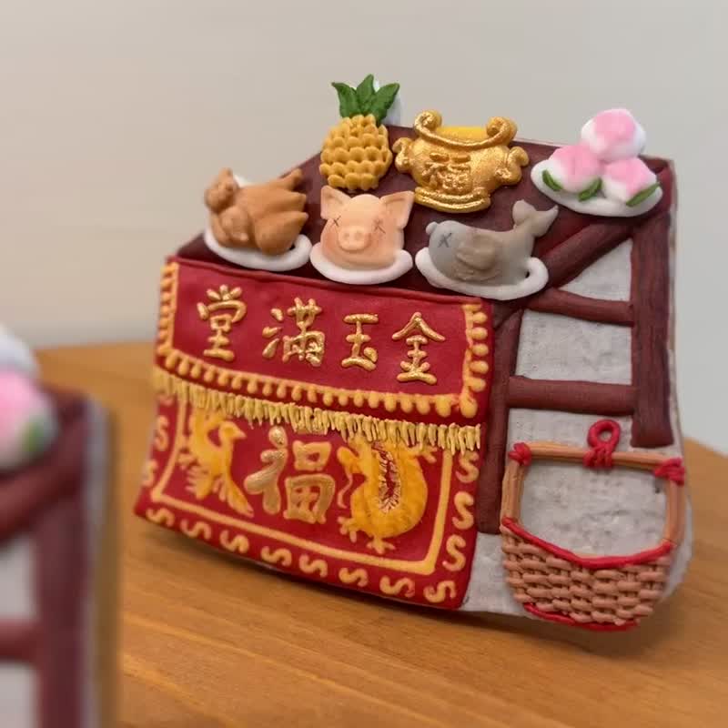 祈福供桌糖霜餅乾 祝壽餅乾 平安餅乾 結緣餅乾 - 手工餅乾 - 新鮮食材 