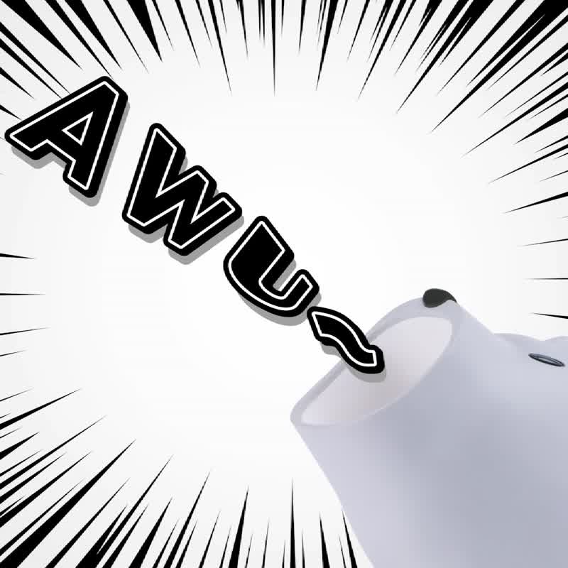 小阿嗚 Awu 雜物收納 (浪漫 紫) 桌面擺飾文具 - 筆筒/筆座 - 塑膠 紫色