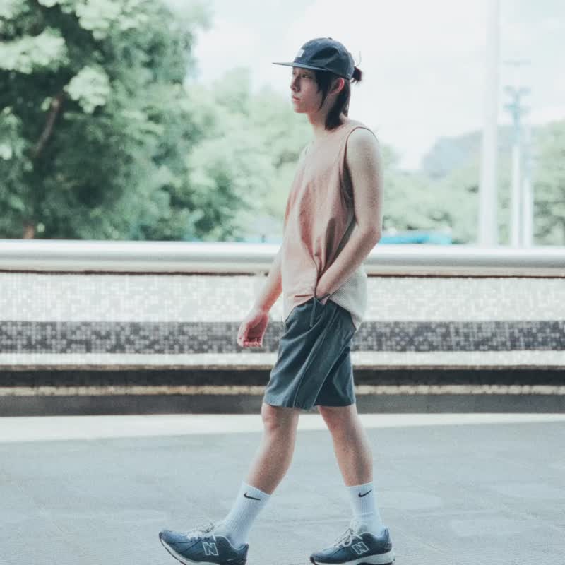 Delave2件式組合T恤 - 男 T 恤 - 棉．麻 藍色