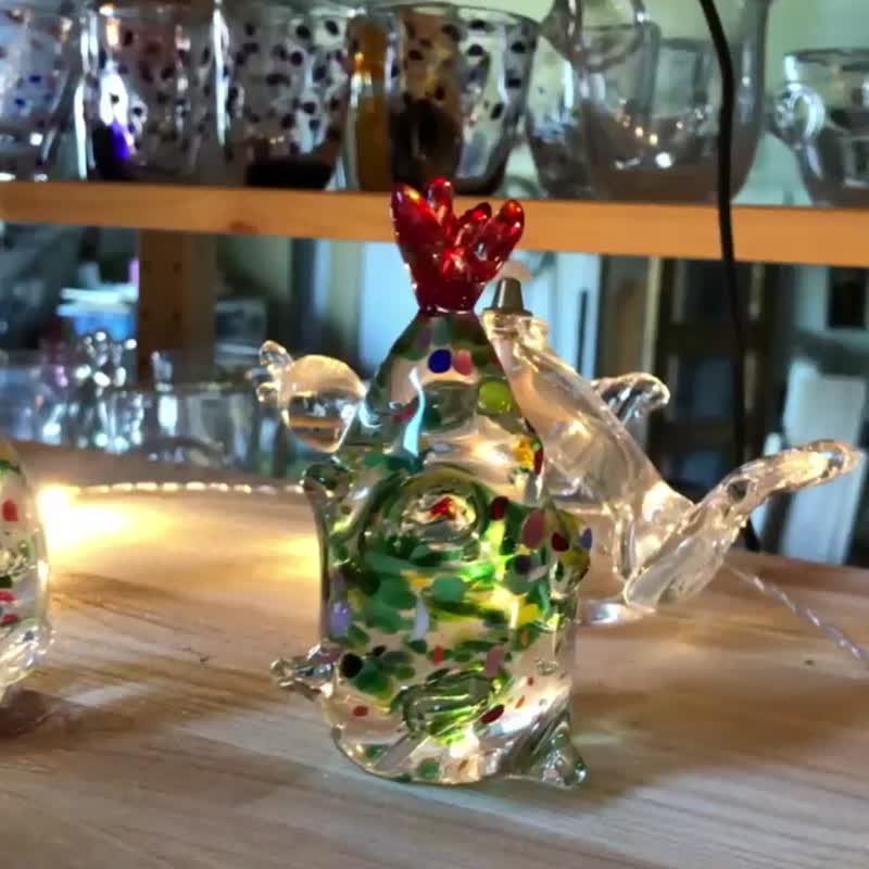 ガラスのクリスマスツリー/ 2 - 擺飾/家飾品 - 玻璃 透明