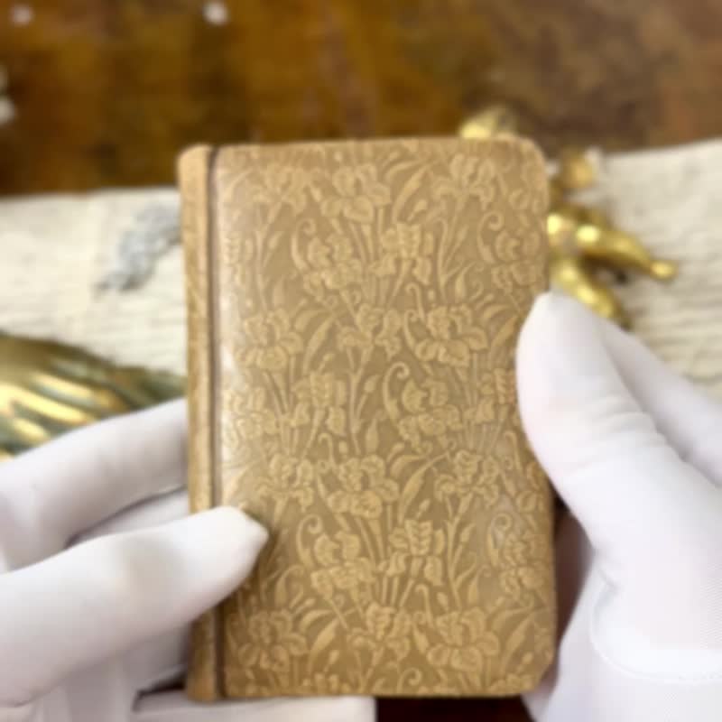 * 50797-稀有的法國古董袖珍祈禱書-La Journée du Chrétien - 刊物/書籍 - 紙 