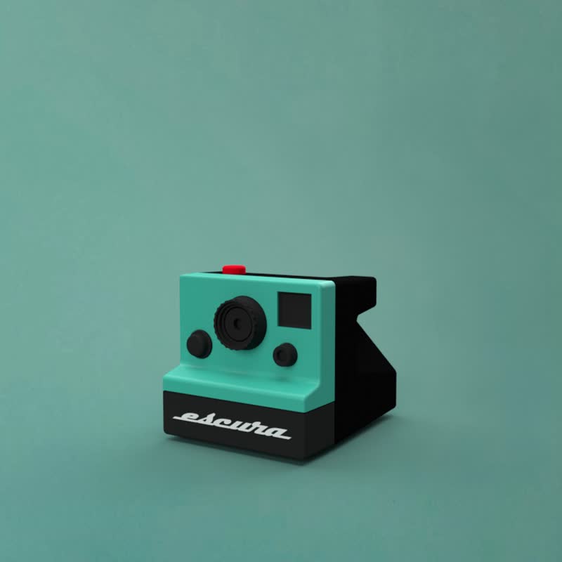 RETRO-1 super mini instant digital camera - Gadgets - Plastic 