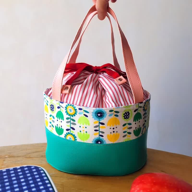 Insulation lunch bag Wipe clean lunch bag - Nordic style - Land - กล่องข้าว - วัสดุกันนำ้ หลากหลายสี