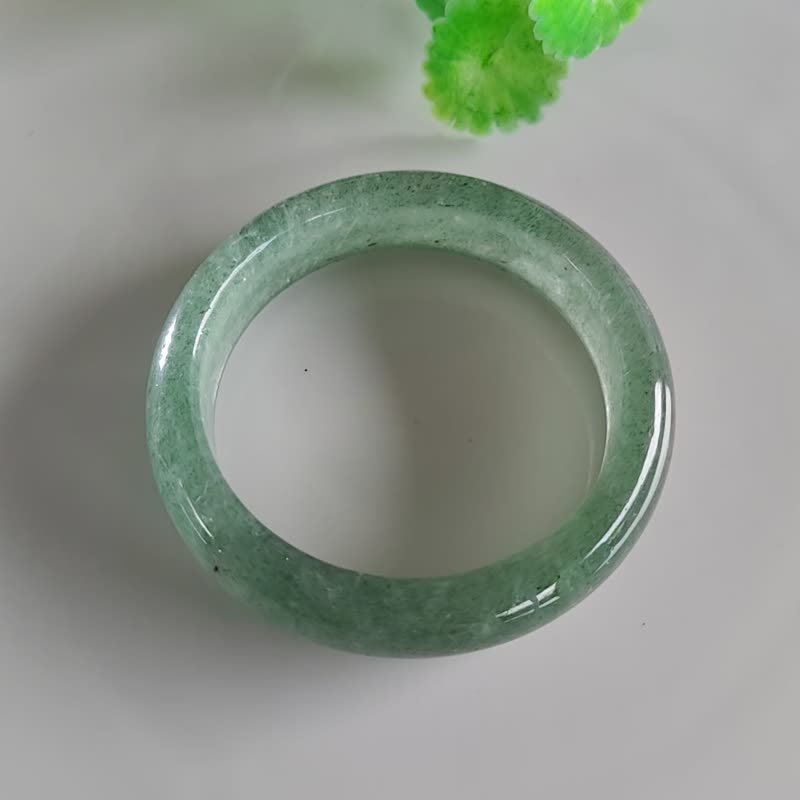 Miss feng天然石-天然貴妃版綠莓晶手鐲手鐲 - 手鍊/手環 - 玉石 