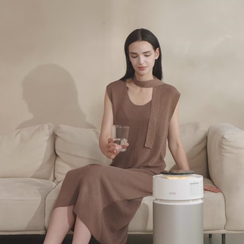 【快速出貨】10L 智能除菌無霧加濕器 銀河 - 其他小家電 - 其他材質 卡其色