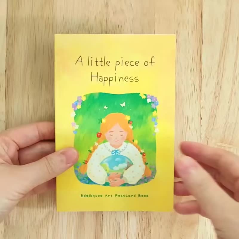 Cute and Cozy Postcard Book - 心意卡/卡片 - 紙 綠色