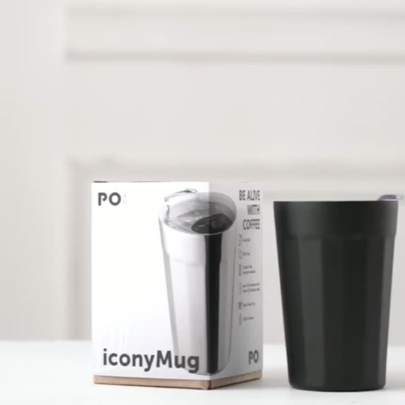 icony Mug 16oz - แก้วมัค/แก้วกาแฟ - สแตนเลส หลากหลายสี