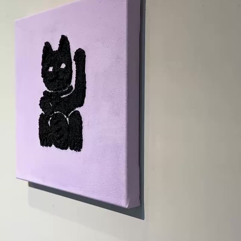 IARTS Japanese carefully selected thick wall paintings-Lucky cat series attracts good fortune | wealth | health | love | affairs - วาดภาพ/ศิลปะการเขียน - อะคริลิค 