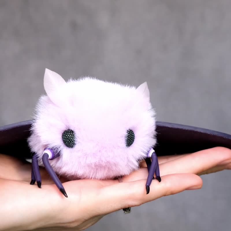 紫色の蛾のぬいぐるみ - オーダーメイド - ショップ Semechka