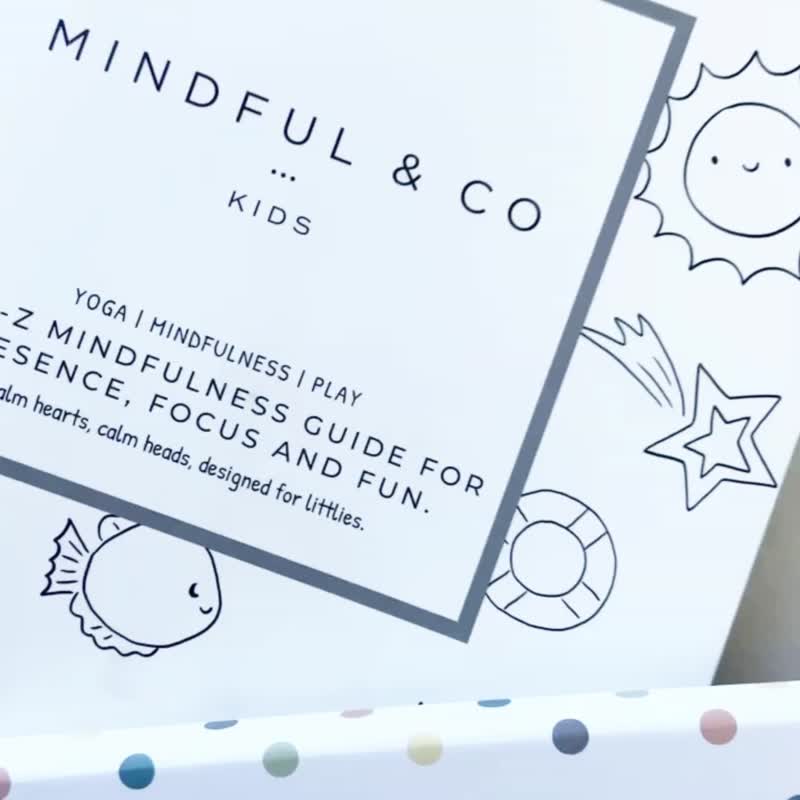 ABC 正念覺察繪畫本 Mindful & Co Kids - 插畫/繪畫/寫字 - 紙 多色