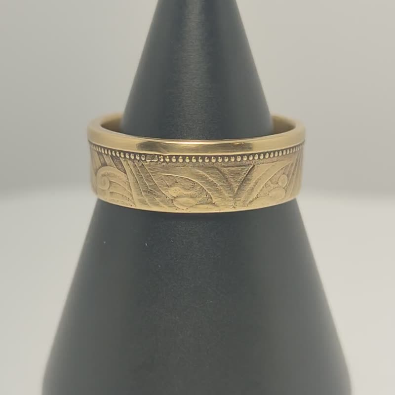 Japan Coin ring 10 Sen 1938-1940 coin rings for men coin rings for women - 戒指 - 其他金屬 