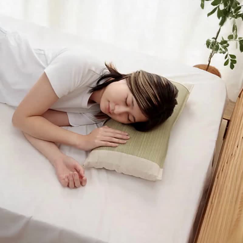 AskDoctors Breathable Sleeping Rush Pillow, Extremely Non-dyed Grass, Three Kind - Pillows & Cushions - Plants & Flowers 