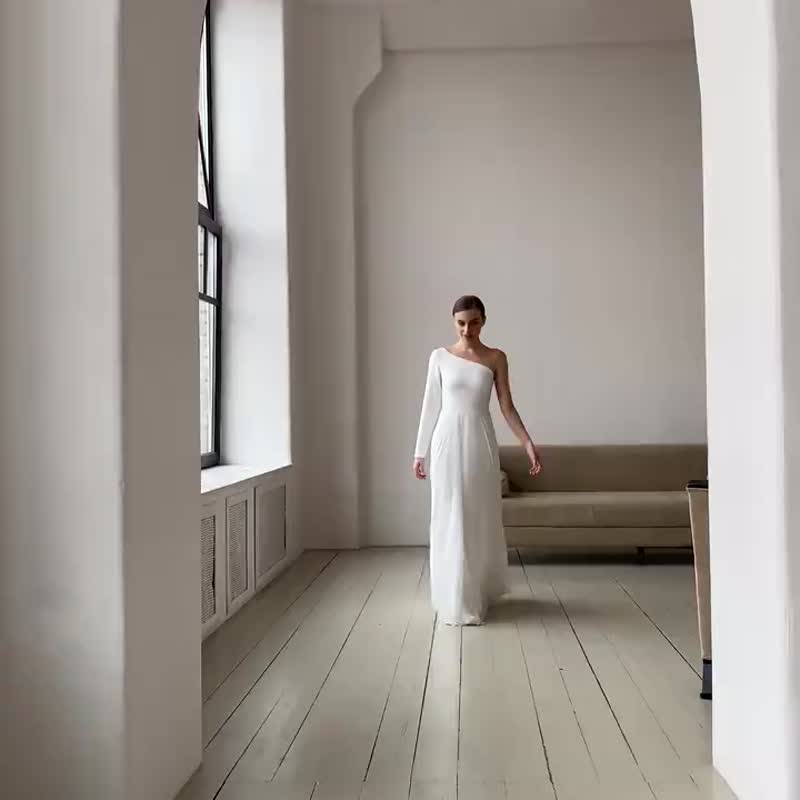Wedding Dress Luna - Evening Dresses & Gowns - Polyester 