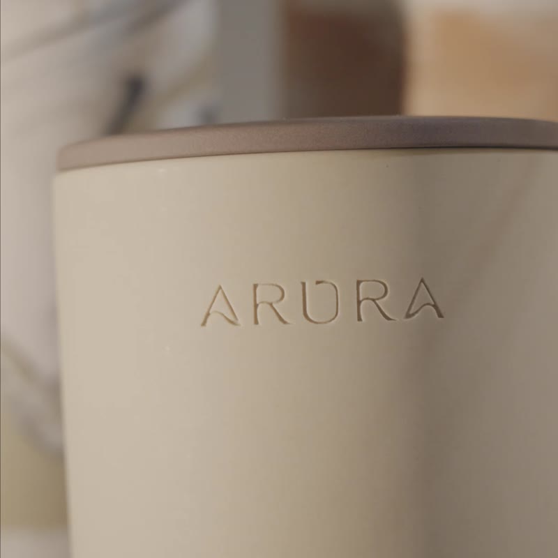 【ARURA】聖木 禪儀式香薰蠟燭 | 放鬆心情 日本原料 - 香氛蠟燭/燭台 - 其他材質 