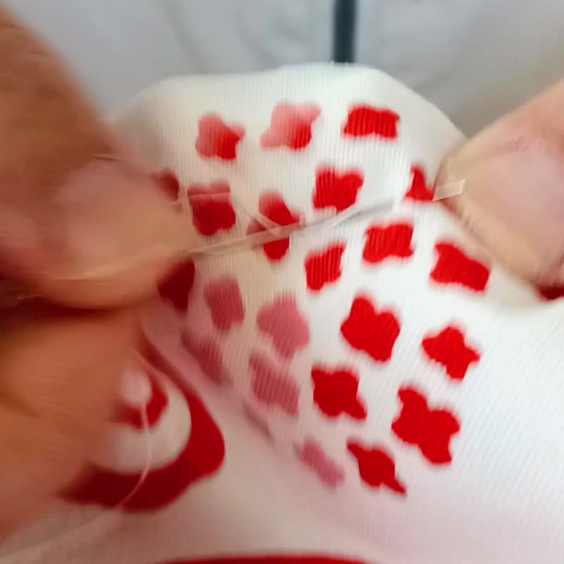 手縫い 桜 しずく型 巾着袋 着物 和装バッグ 小物入れ 和柄 レトロ - 化妝包/收納袋 - 棉．麻 粉紅色