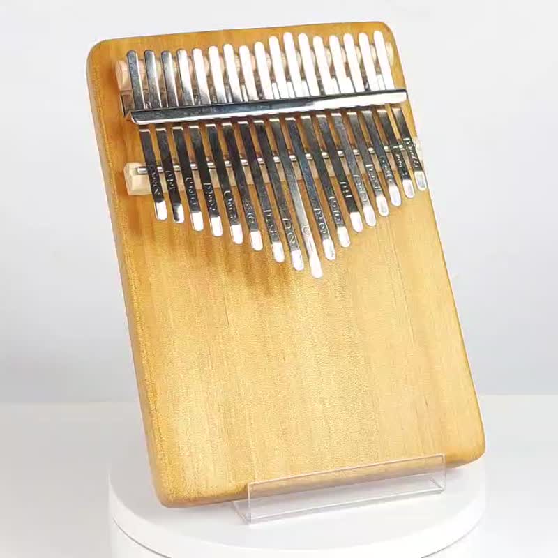 所羅門檜木拇指琴/ 17音單板拇指琴 /KALIMBA - 吉他/樂器 - 木頭 金色