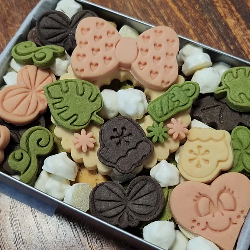 Wen聖誕花圈鐵盒餅乾 - 曲奇/餅乾 - 新鮮食材 