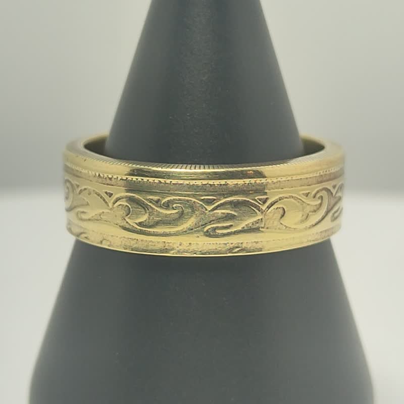Tunisia Coin ring 50 millimes 1960-2009, Man Ring Tunisie, Tunisia Ring Woman - 戒指 - 其他金屬 