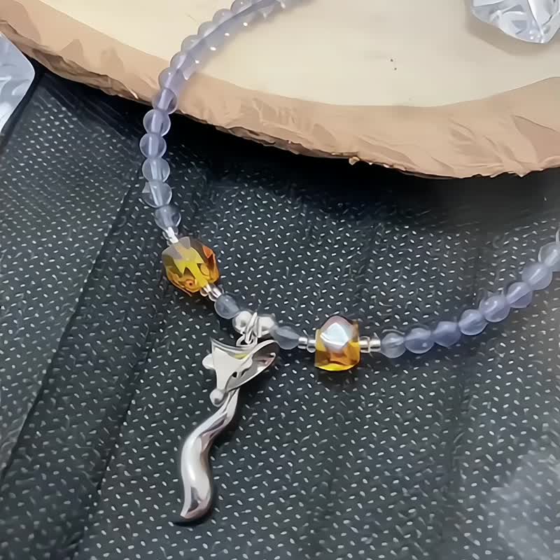 靈動魅狐 - 項鍊 - 水晶 
