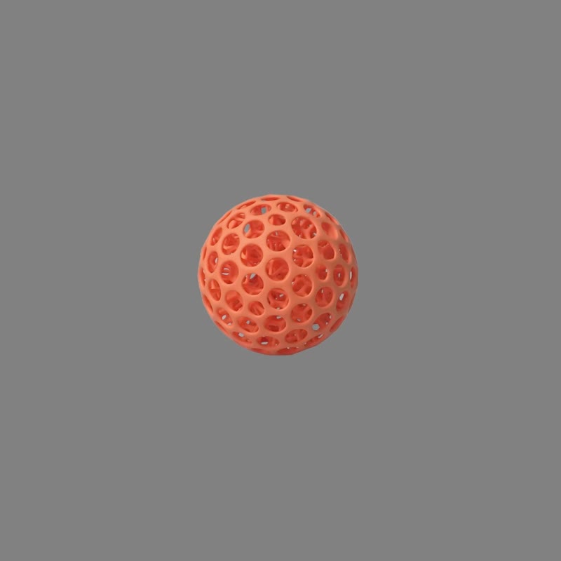 |  3D列印迪芬球 DIFFERENT BALL - 素雅白  | - 玩偶/公仔 - 塑膠 白色