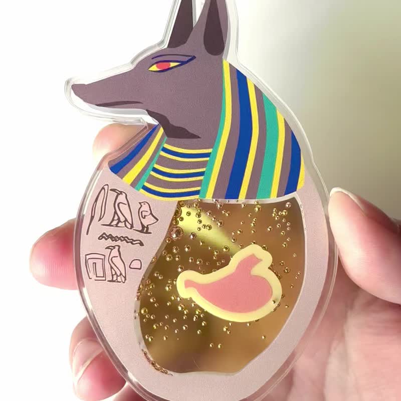 卡諾卜斯罐・胃 守護 沙沙鑰匙圈 - 鑰匙圈/鑰匙包 - 壓克力 