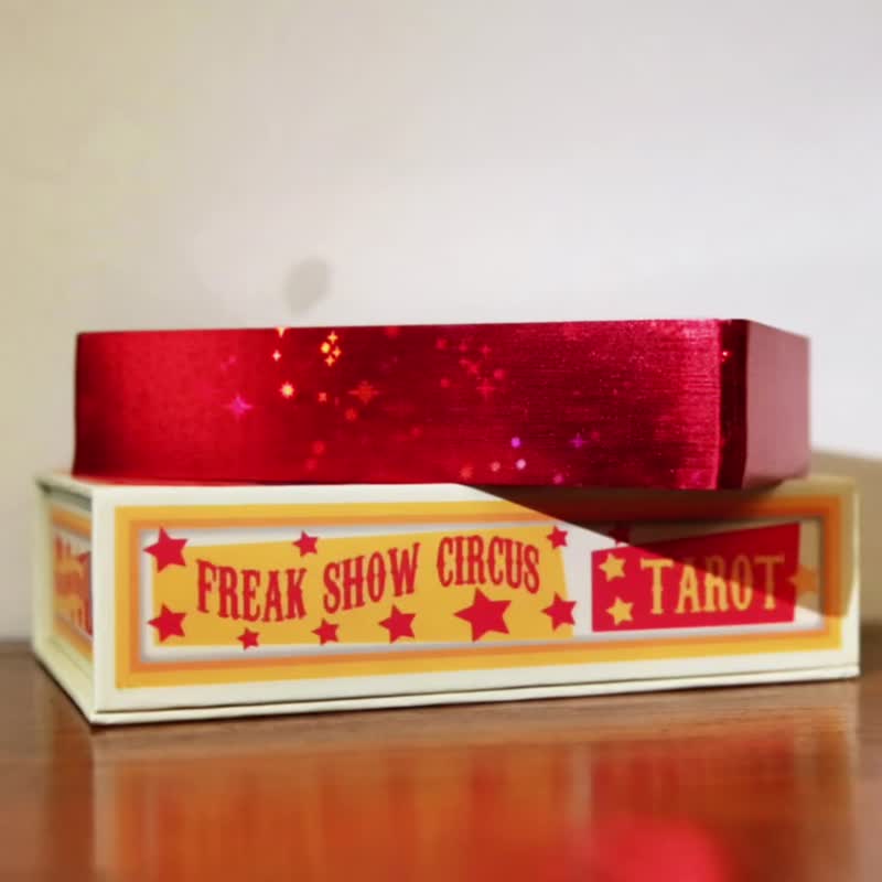 FREAK SHOW CIRCUS TAROT 怪異演出馬戲團塔羅牌 - 桌遊/卡牌 - 紙 多色