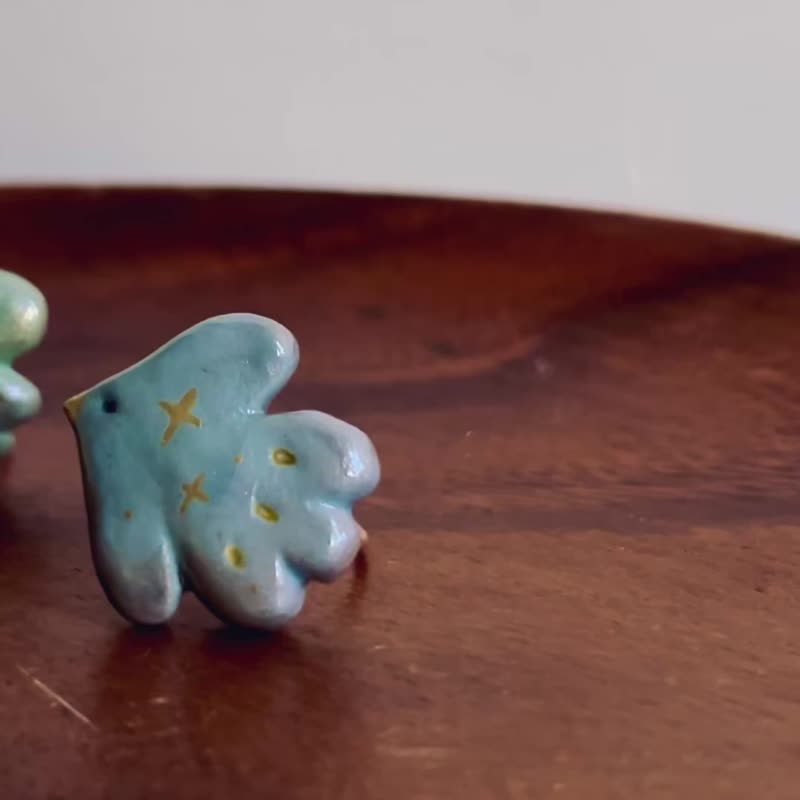 飛鳥 軟陶戒指 - 戒指 - 其他材質 