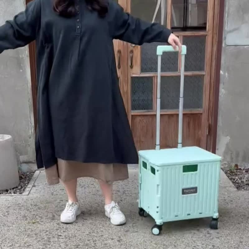 Horizon Urban Behavior 法式折疊購物車 65L | 靜音飛機輪 兩色 - 層架/置物架/置物籃 - 其他材質 
