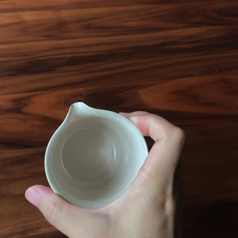 陶器 花紋シリーズ 茶海 - 急須・ティーカップ - 磁器 ピンク