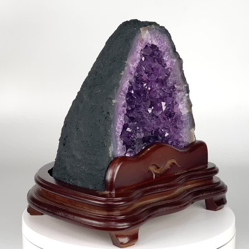 ESP Brazil Small Amethyst Cave 542550 - ของวางตกแต่ง - คริสตัล สีม่วง