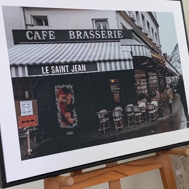 CAFE HAWELKA - 奧地利咖啡廳攝影掛畫/咖啡廳裝飾/餐廳擺設 - 海報/掛畫/掛布 - 棉．麻 多色