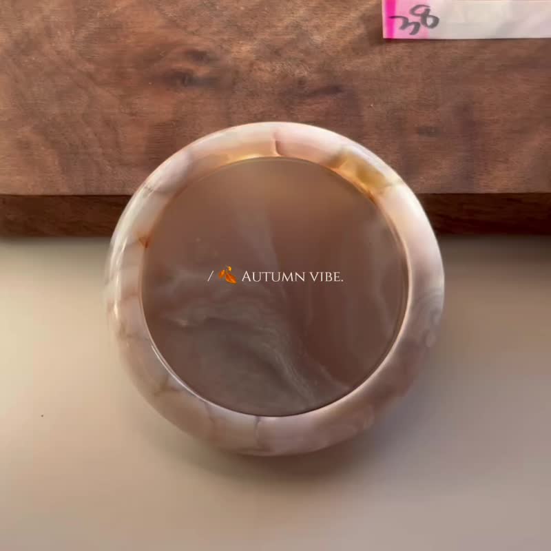 滿樹爛漫丨櫻花瑪瑙手鐲丨水晶靈氣能量噴霧丨彌雅原創設計BC38 - 手鍊/手環 - 水晶 粉紅色