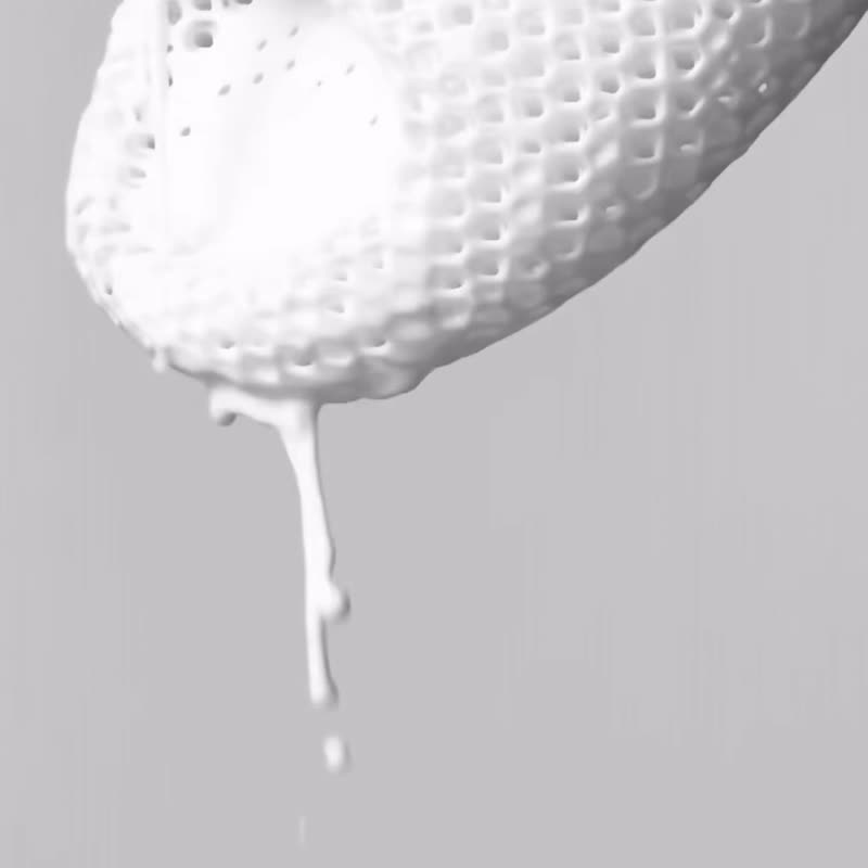 | 全3D列印拖鞋NEXT SHOES II代 - 素雅白 | - 拖鞋 - 塑膠 白色